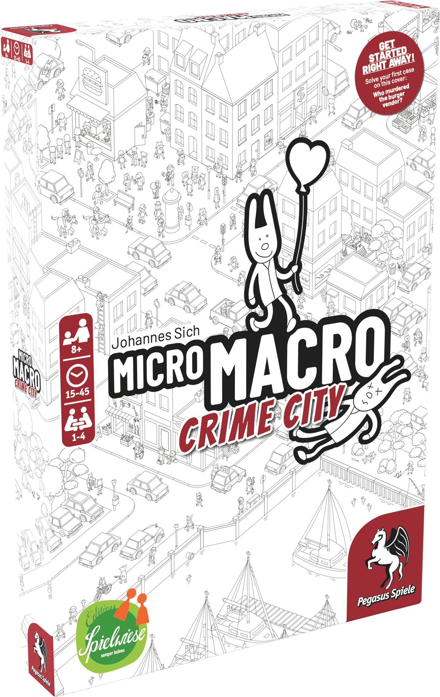 Pegasus Spiele microMACRO Crime City - obrázek 1