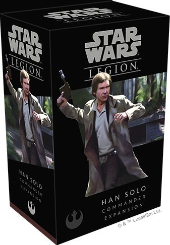 FFG Star Wars Legion - Han Solo Commander Expansion - obrázek 1