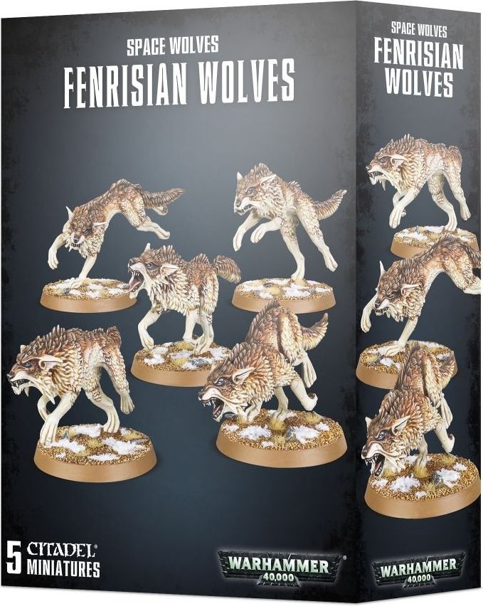 Games Workshop Space Wolves: Fenrisian Wolves - obrázek 1