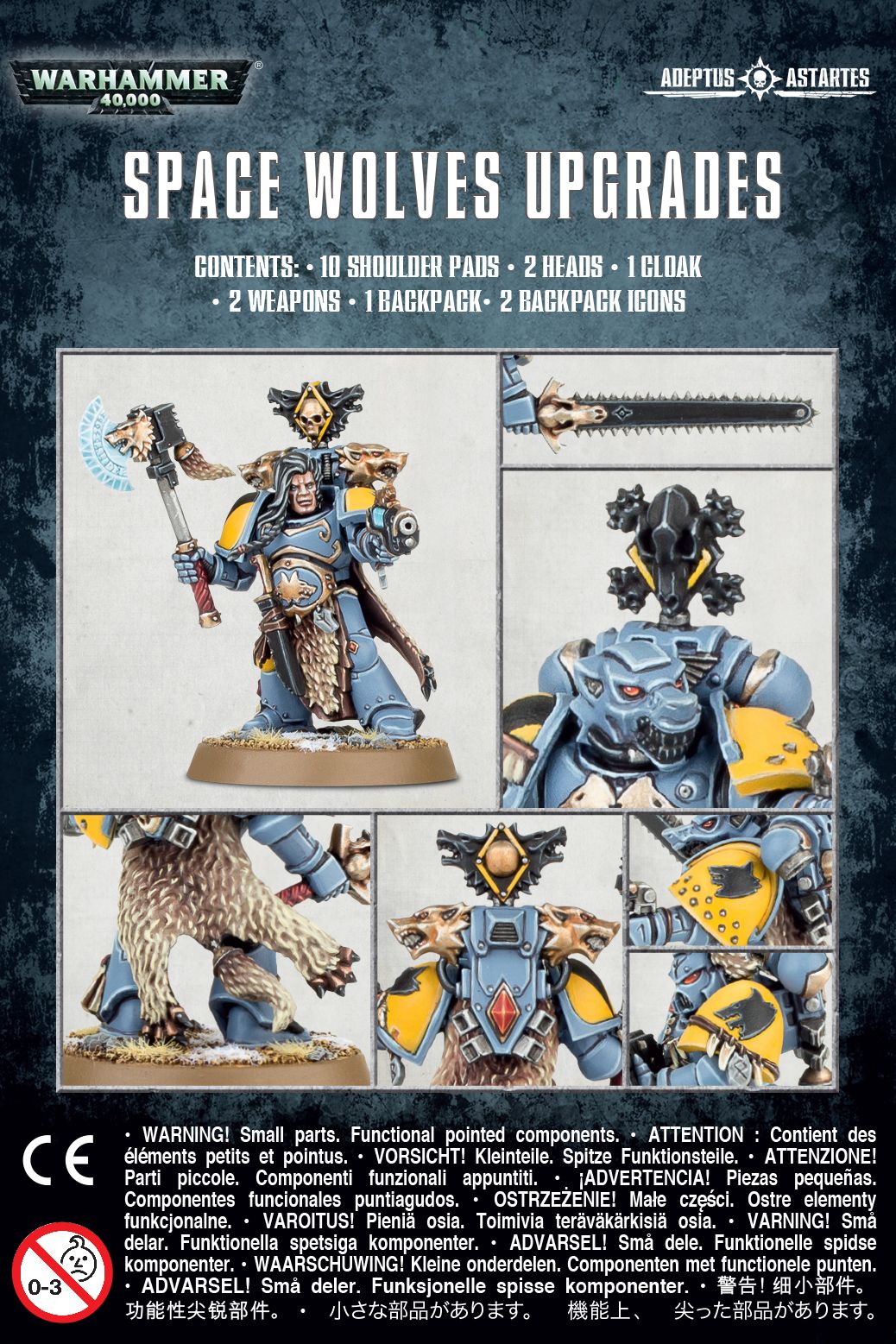 Games Workshop Space Wolves: Upgrades - obrázek 1