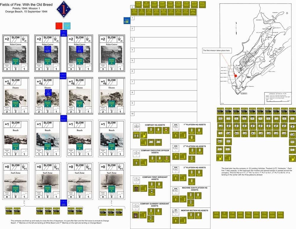 GMT Games Fields of Fire Vol. II: With The Old Breed - EN - obrázek 3