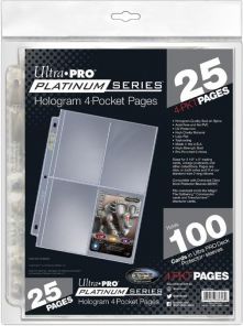 Ultra Pro UP - Platinum Series 4-Pocket Page - obrázek 1