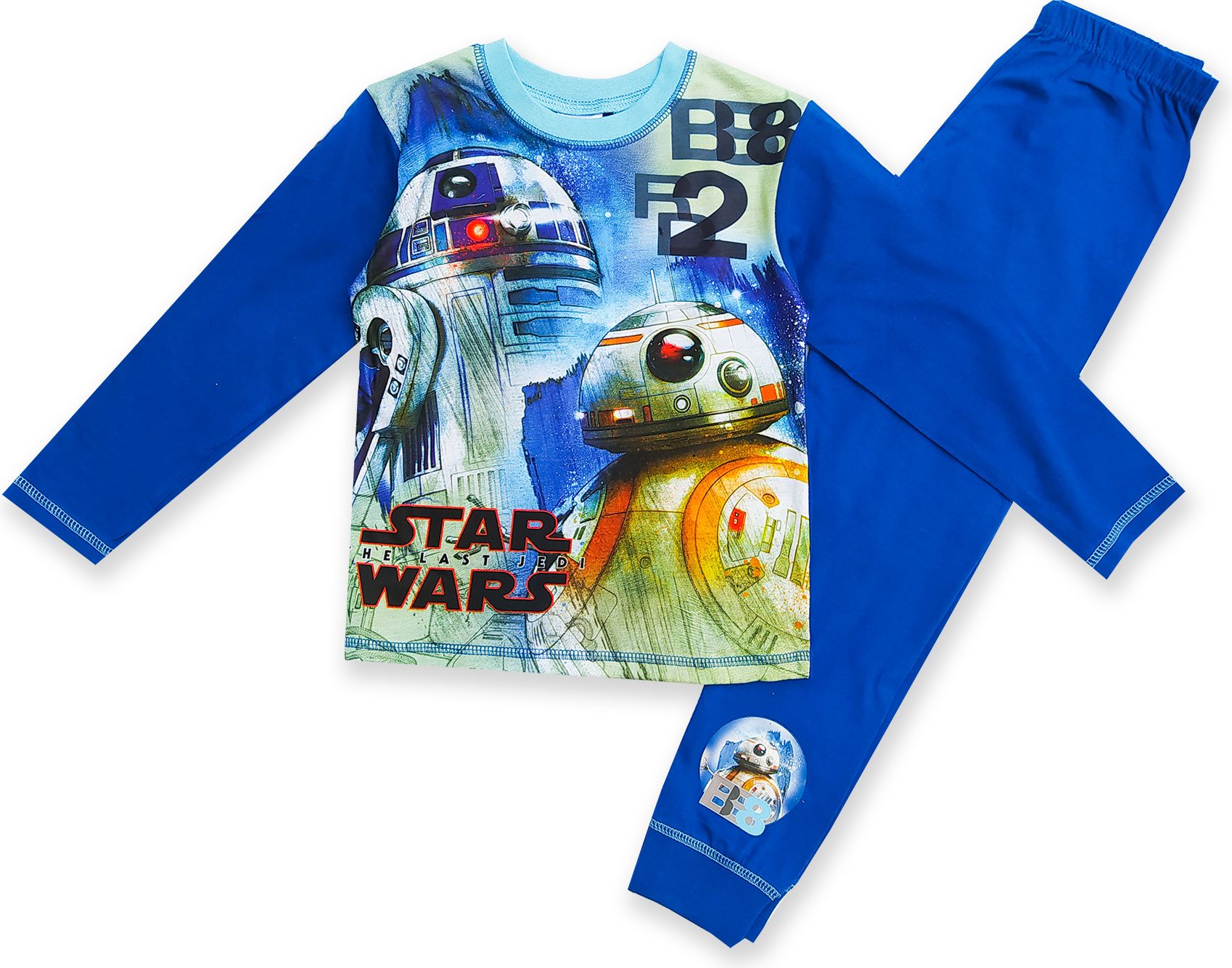 Dětské chlapecké pyžamo Star Wars modré 4-12 let Velikost: 110 - obrázek 1