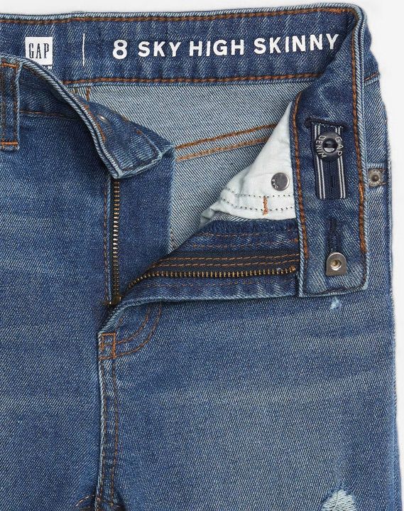 Jeans dětské GAP | Modrá | Dívčí | 8-9 let - obrázek 3