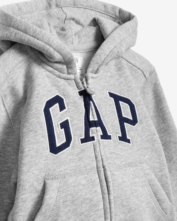 Mikina dětská GAP | Šedá | Chlapecké | 12-18 měsíců - obrázek 3