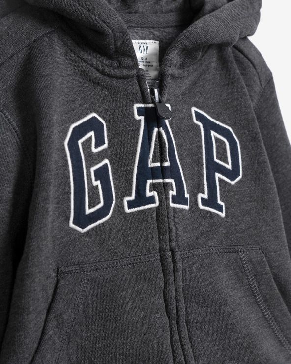 Mikina dětská GAP | Šedá | Chlapecké | 5 let - obrázek 3