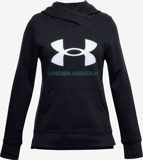 Rival Fleece Logo Mikina dětská Under Armour | Černá | Dívčí | L - obrázek 1