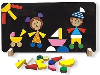 DETOA magnetické puzzle Děti - obrázek 1