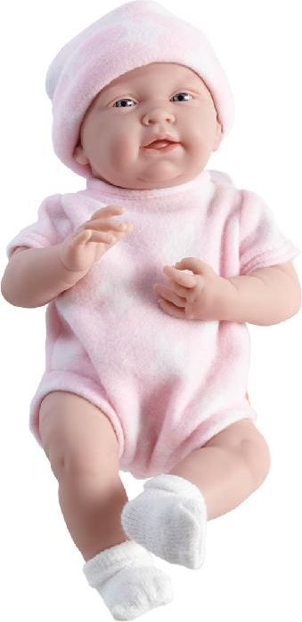 Realistické miminko - holčička Majda v růžovém oblečku od firmy Berenguer - obrázek 1