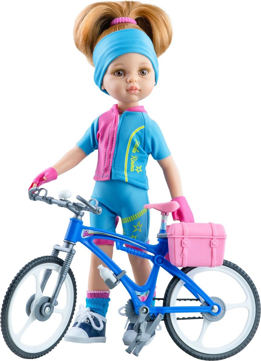 Realistická panenka Dasha - cyklistka od f. Paola Reina ze Španělska - obrázek 1