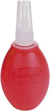 CANPOL BABIES Dětská nosní odsávačka červená - obrázek 2