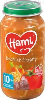 6x HAMI Špagety s hovězím a zeleninou (250 g) - maso-zeleninový příkrm - obrázek 2