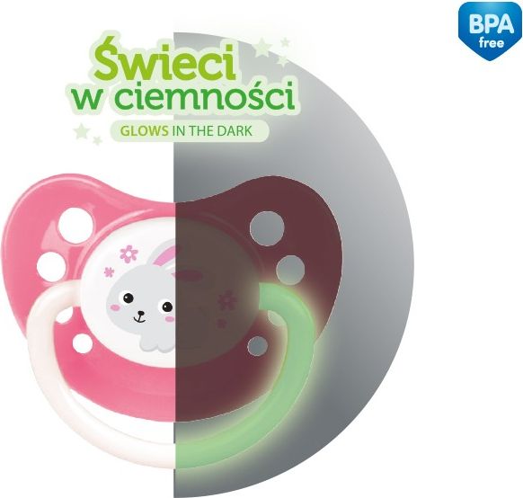 CANPOL BABIES Dudlík silikonový anatomický 18m+ Bunny & Company – modrý - obrázek 2