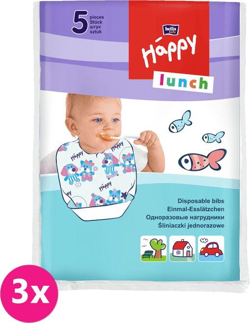 3x BELLA HAPPY bryndáček jednorázový (5 ks) - obrázek 1