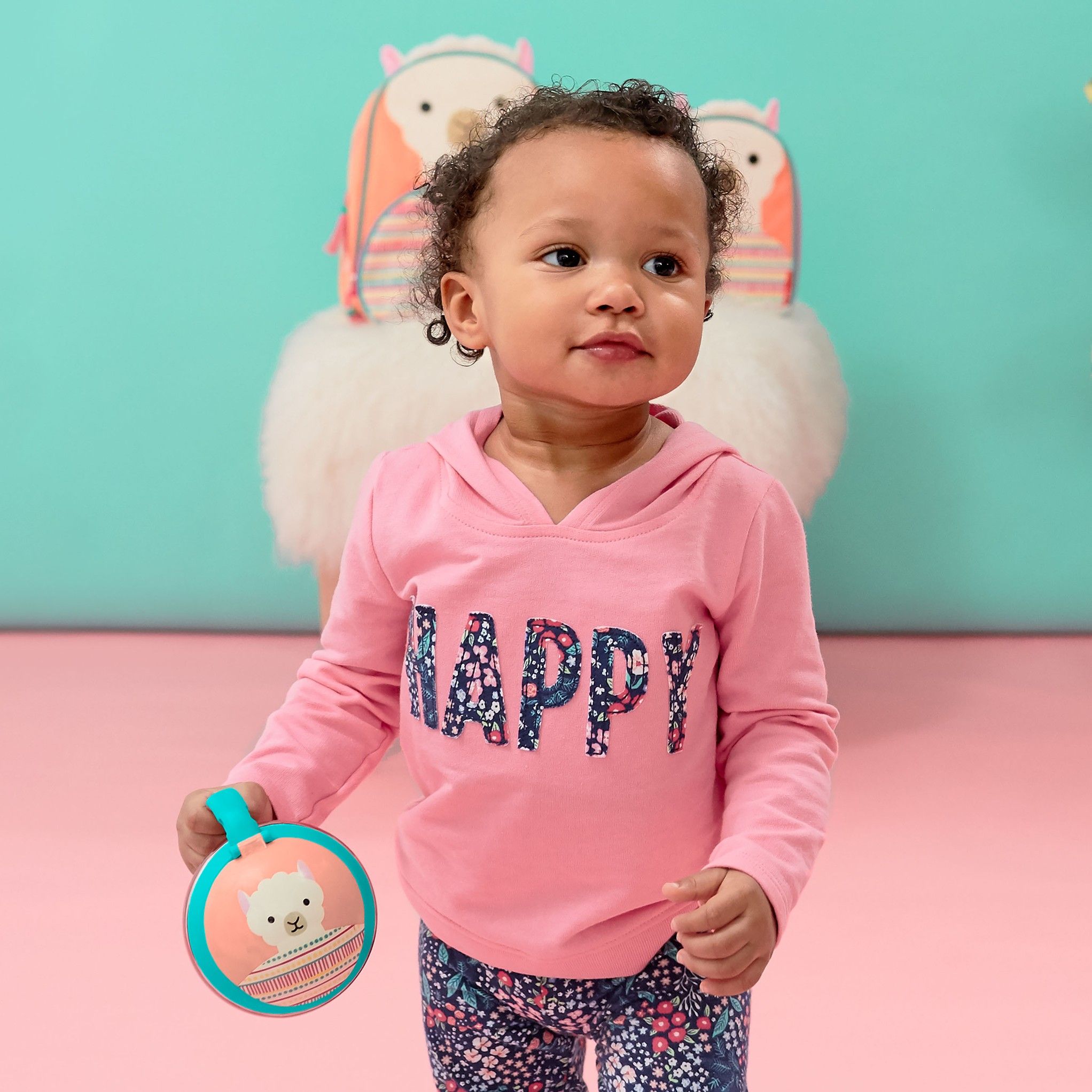 SKIP HOP Zoo Nádoba na sušenky Lama 12 m+ - obrázek 5