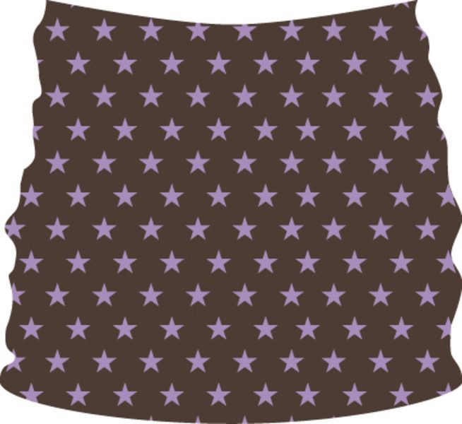 LÄSSIG Pás na těhotenské bříško Bellyband straight Stars - obrázek 1
