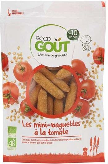 GOOD GOUT Mini bagetky s rajčátky 3x70 g - obrázek 2