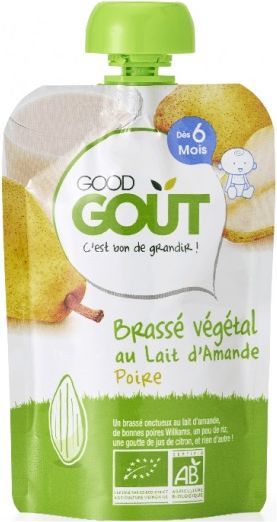 GOOD GOUT BIO Mandlový dezert s hruškou 3x90 g - obrázek 2