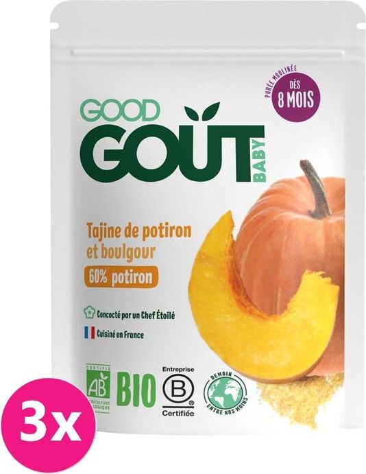 GOOD GOUT BIO Dýňové tažíne s bulgurem 3x190 g - obrázek 1
