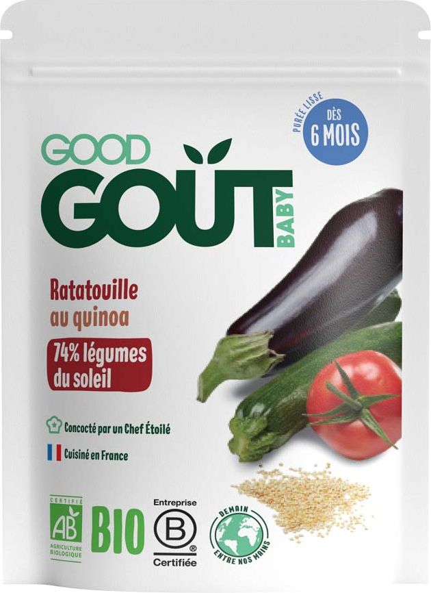 GOOD GOUT BIO Ratatouille s quinou 3x190 g - obrázek 2