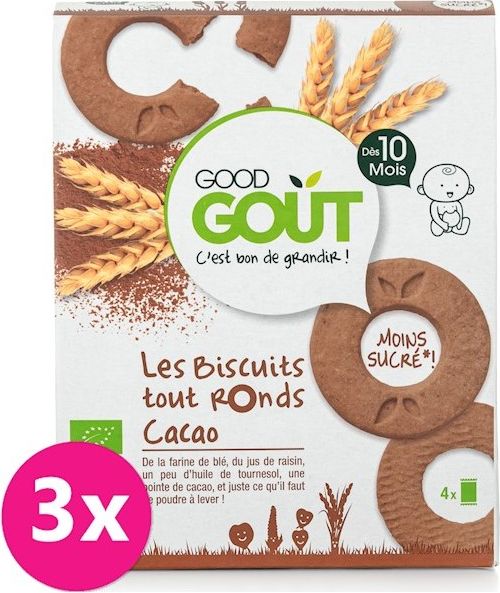 3x GOOD GOUT Kakaová kolečka 70 g - obrázek 1