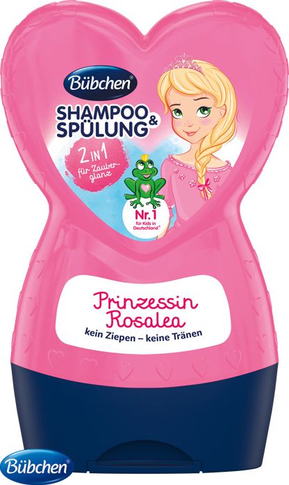 BÜBCHEN Kids šampon s kondicionérem 2v1 Princezna Rosalea 230 ml - obrázek 1
