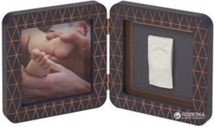BABY ART Rámeček na otisky My Baby Touch - Simple Coopper Edditon Dark Grey - obrázek 1