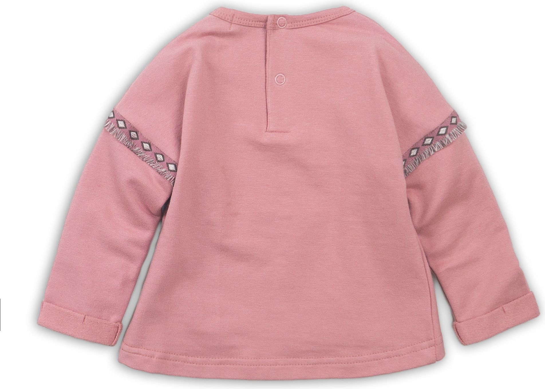 DIRKJE Mikina D-LOVE 80 Dark old pink - obrázek 2