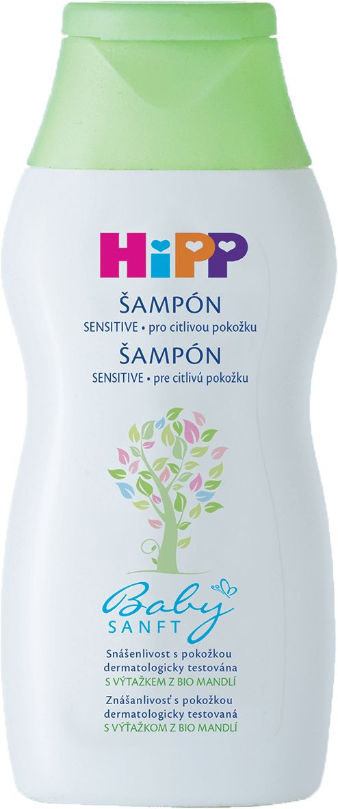 HIPP Babysanft Dětský šampon 200 ml - obrázek 1