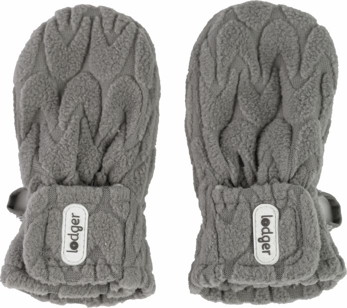LODGER Rukavičky Mittens Empire Fleece Sharkskin 6 - 12 měsíců - obrázek 1