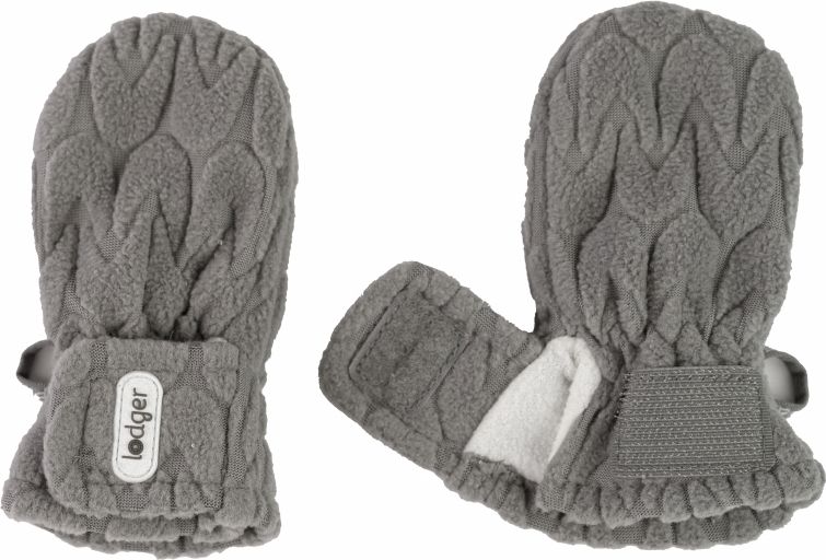 LODGER Rukavičky Mittens Empire Fleece Sharkskin 6 - 12 měsíců - obrázek 2