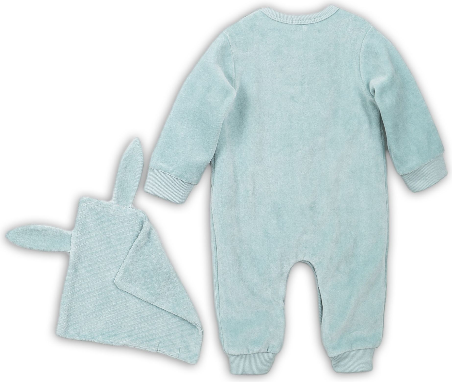 DIRKJE Set 1-dílný + mazlíček D-BOY STAY COZY 62 Light Green - obrázek 2