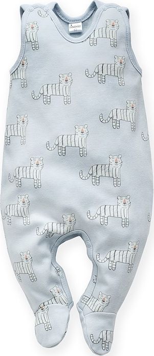 PINOKIO Dupačky Wild Animals vel. 56 modré - obrázek 1