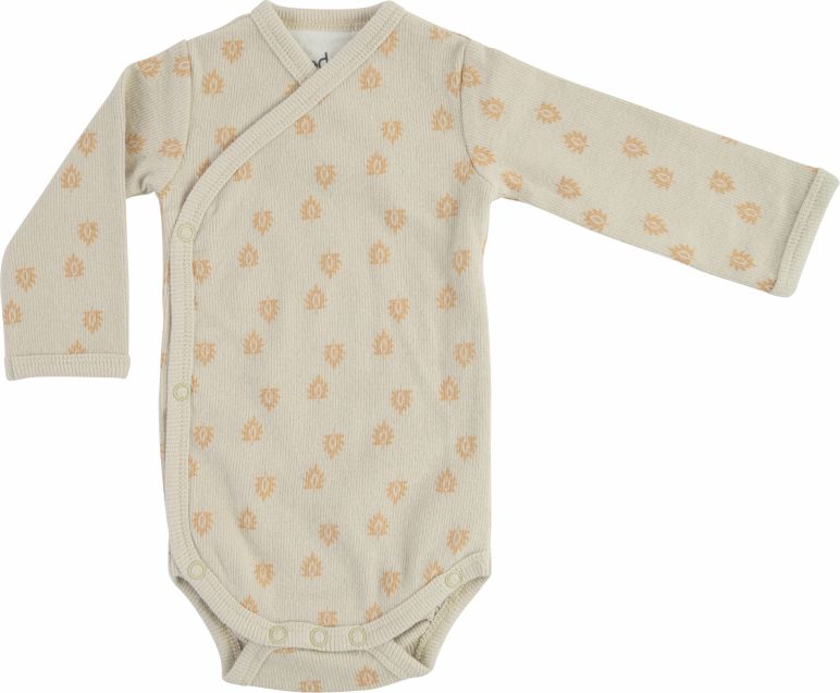 LODGER Body s dlouhým rukávem Romper Print Rib Birch vel. 62 - obrázek 1