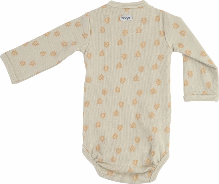 LODGER Body s dlouhým rukávem Romper Print Rib Birch vel. 62 - obrázek 2