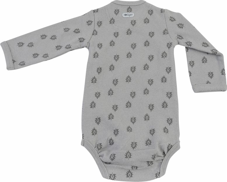 LODGER Body s dlouhým rukávem Romper Print Rib Sharkskin vel. 56 - obrázek 2