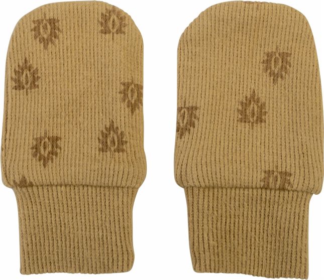 LODGER Rukavičky Mittens Print Rib Honey - obrázek 1