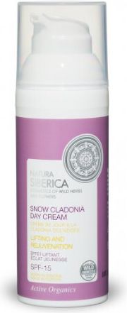 Natura Siberica Denní liftingový krém z dutohlávky sněžné Snow Cladonia SPF 15 (Day Cream)  50 ml - obrázek 1