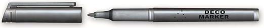 Dekorační popisovač "M850", stříbrná, 1 mm, kuželový hrot, GRANIT - obrázek 1