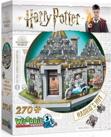 WREBBIT 3D puzzle Harry Potter: Hagridův dům 270 dílků - obrázek 1