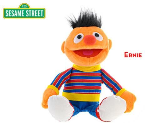 Sesame Street Ernie plyšový 25cm 12m+ - obrázek 1