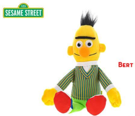 Sesame Street Bert plyšový 28cm 12m+ - obrázek 1