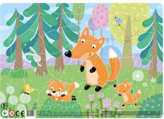 DODO Puzzle Lišky v lese 53 dílků - obrázek 1