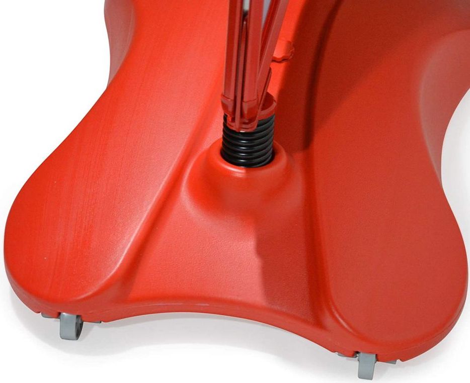 Jago 74819 Reklamní stojan, červený, 635 x 1150 x 350 mm - obrázek 3