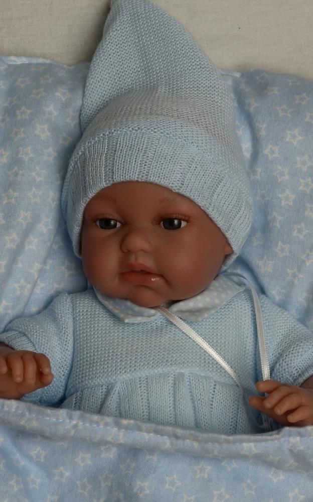 Realistické miminko Antonio Juan - chlapeček Tonet v peřince - obrázek 1