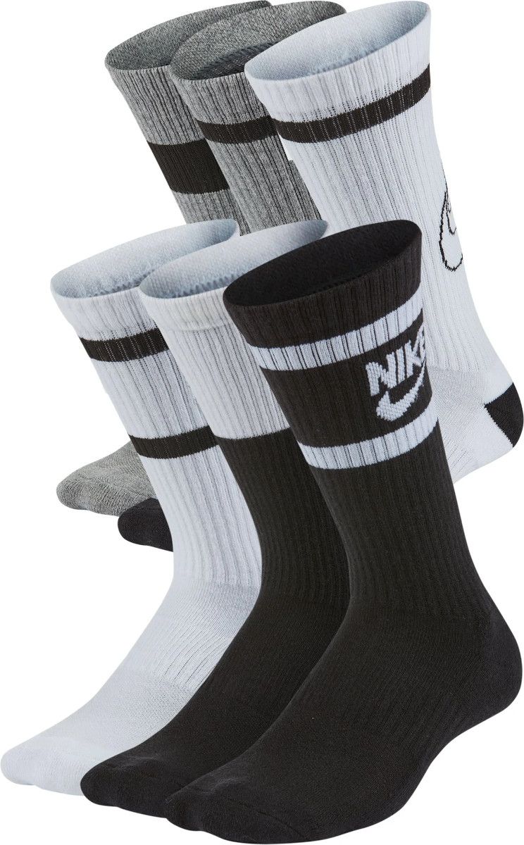 Ponožky Nike Y NK EVERYDAY CREW SOCKS 6P ck7302-901 Velikost S - obrázek 1