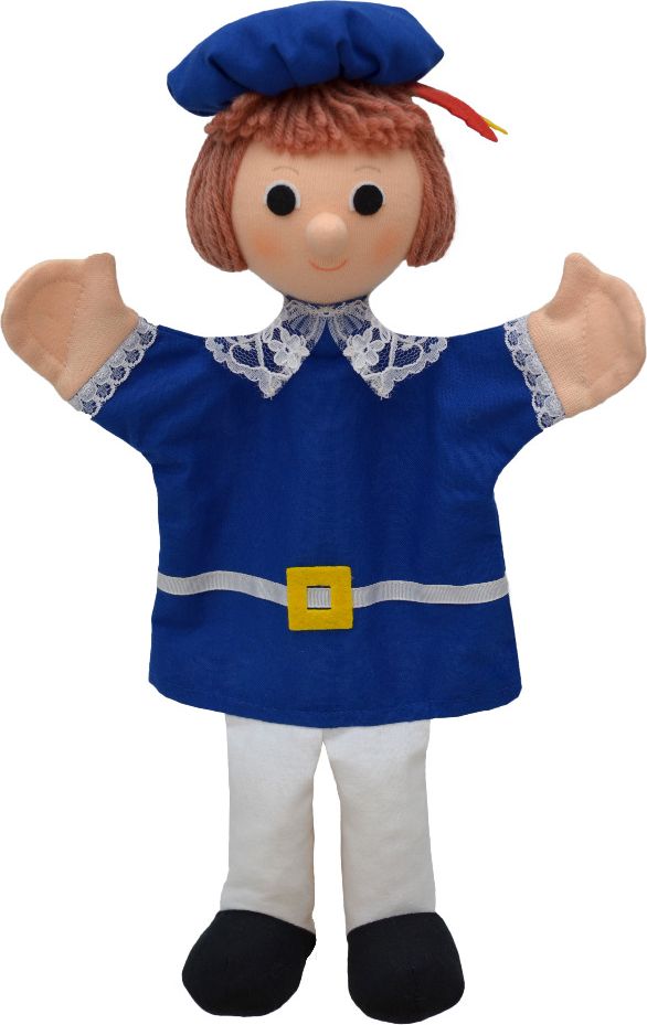 Maňásek na ruku - Princ Marian modrý - obrázek 1