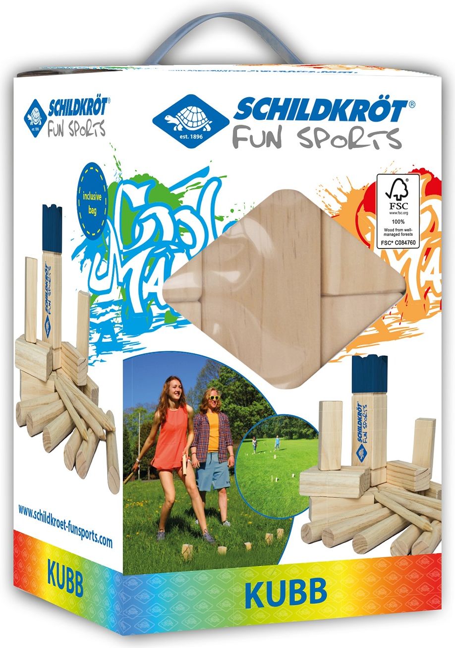 Švédské šachy SCHILDKROT Kubb - obrázek 5