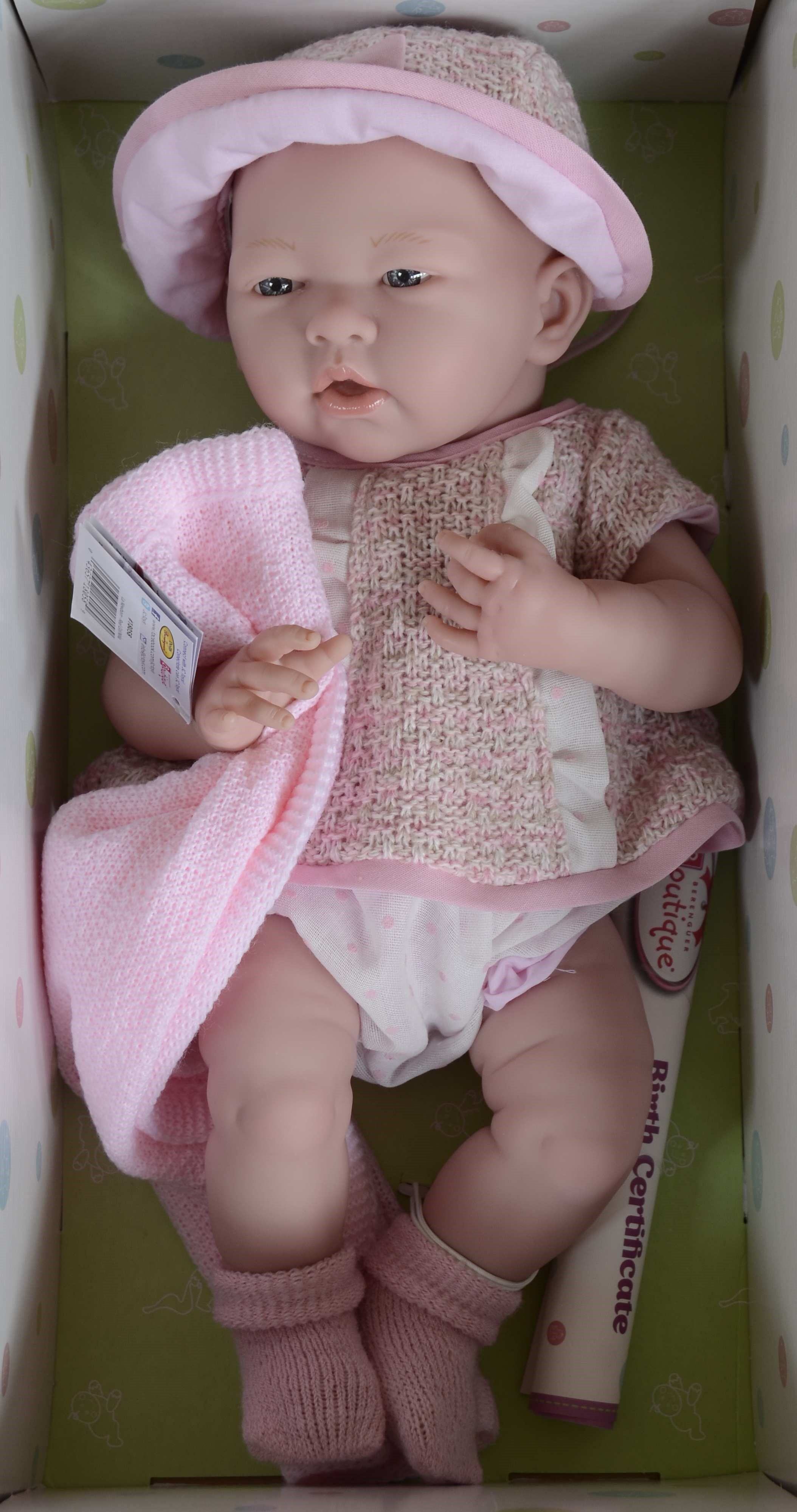 Realistické miminko - holčička Světla od firmy Berenguer - obrázek 1