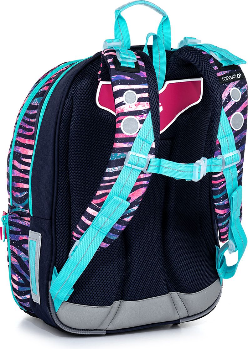 Dívčí školní batoh zebra Topgal KIMI 21010 G - obrázek 4
